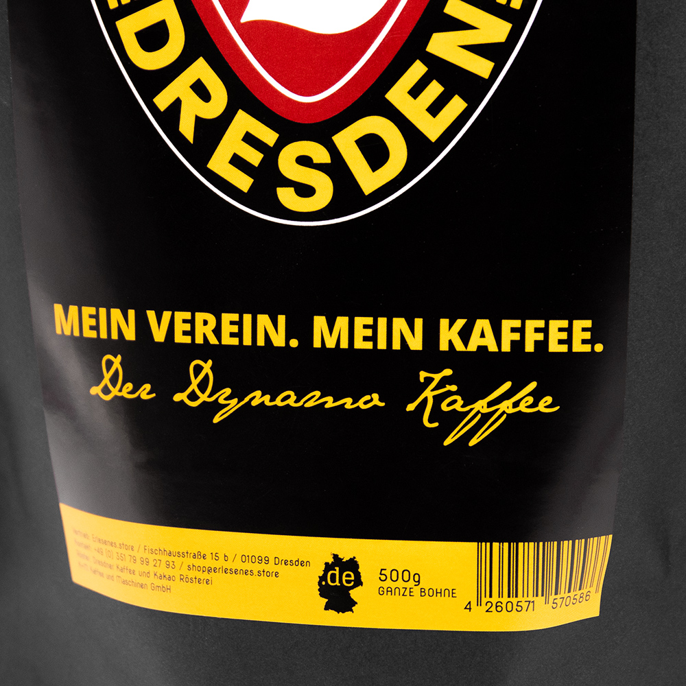 Dynamo Dresden Kaffee 500g (ganze Bohnen)