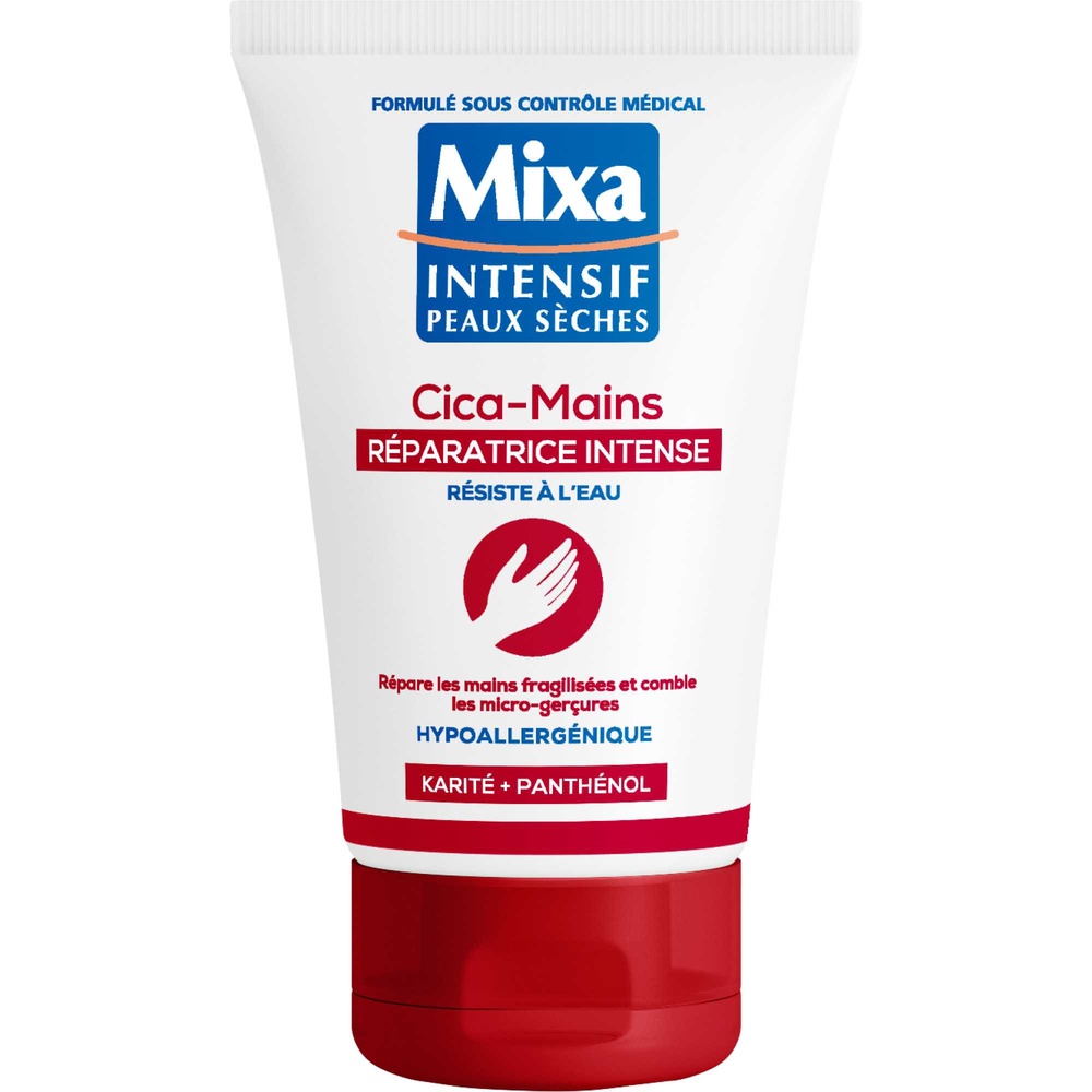 mixa Intensif Peaux Sèches Cica-Mains Crème Mains Réparatrice Intense