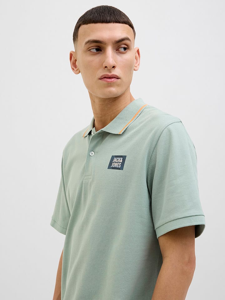 Jack & Jones Poloshirt in Grün günstig kaufen