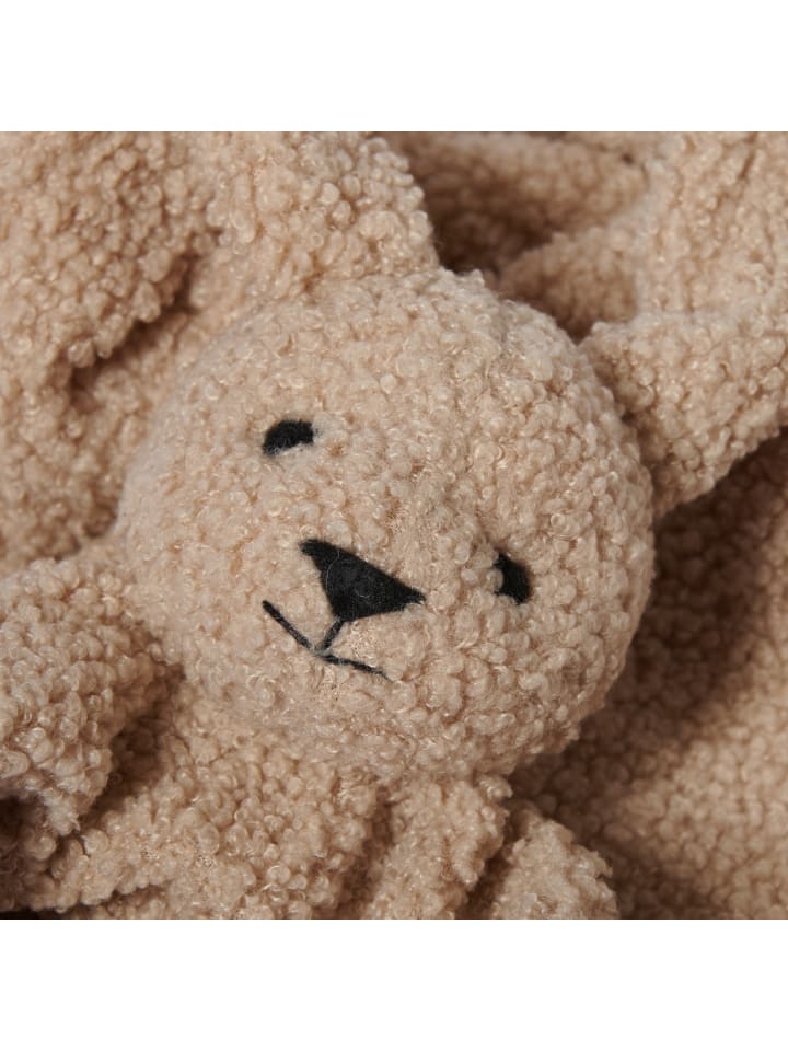 nordic coast company  Kuschelhase Schmusetuch Teddy Beige günstig kaufen onesize