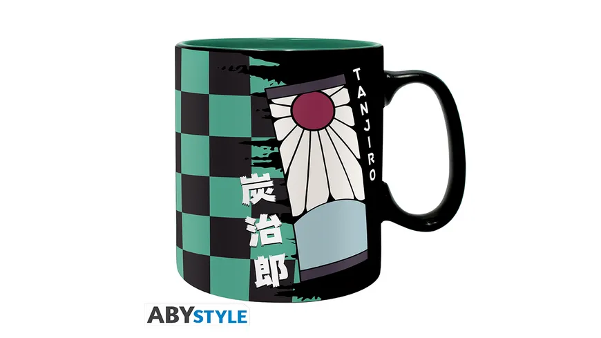 DEMON SLAYER - Tasse - 460 ml - Tanjiro Ohrring - with box x2