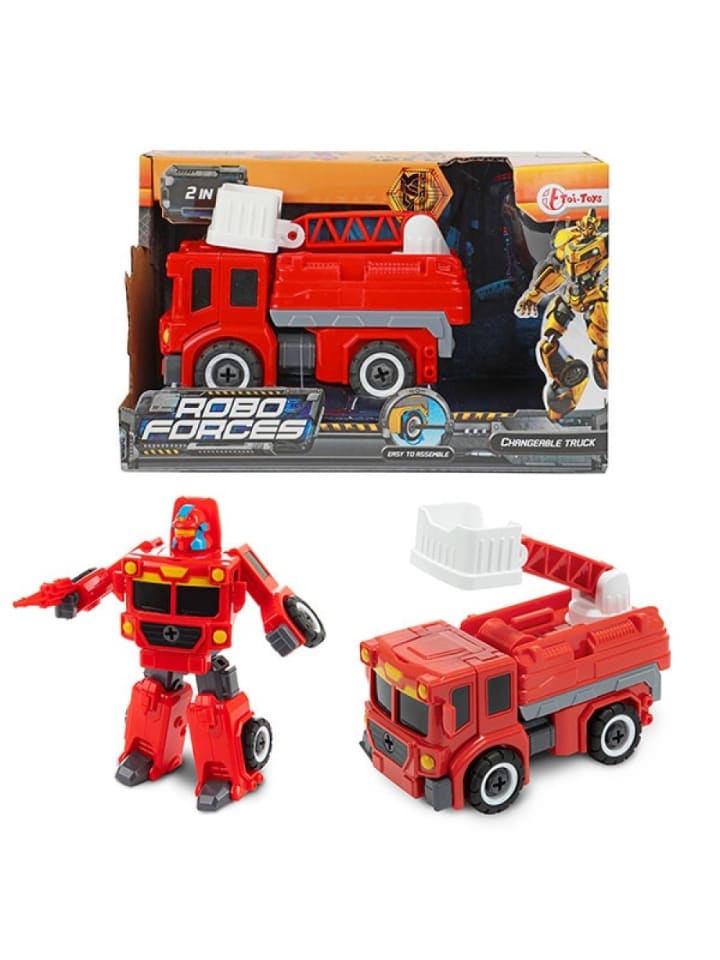 Toi-Toys Feuerwehr Auto Roboter Transformer ROBOFORCES 3 Jahre günstig kaufen onesize