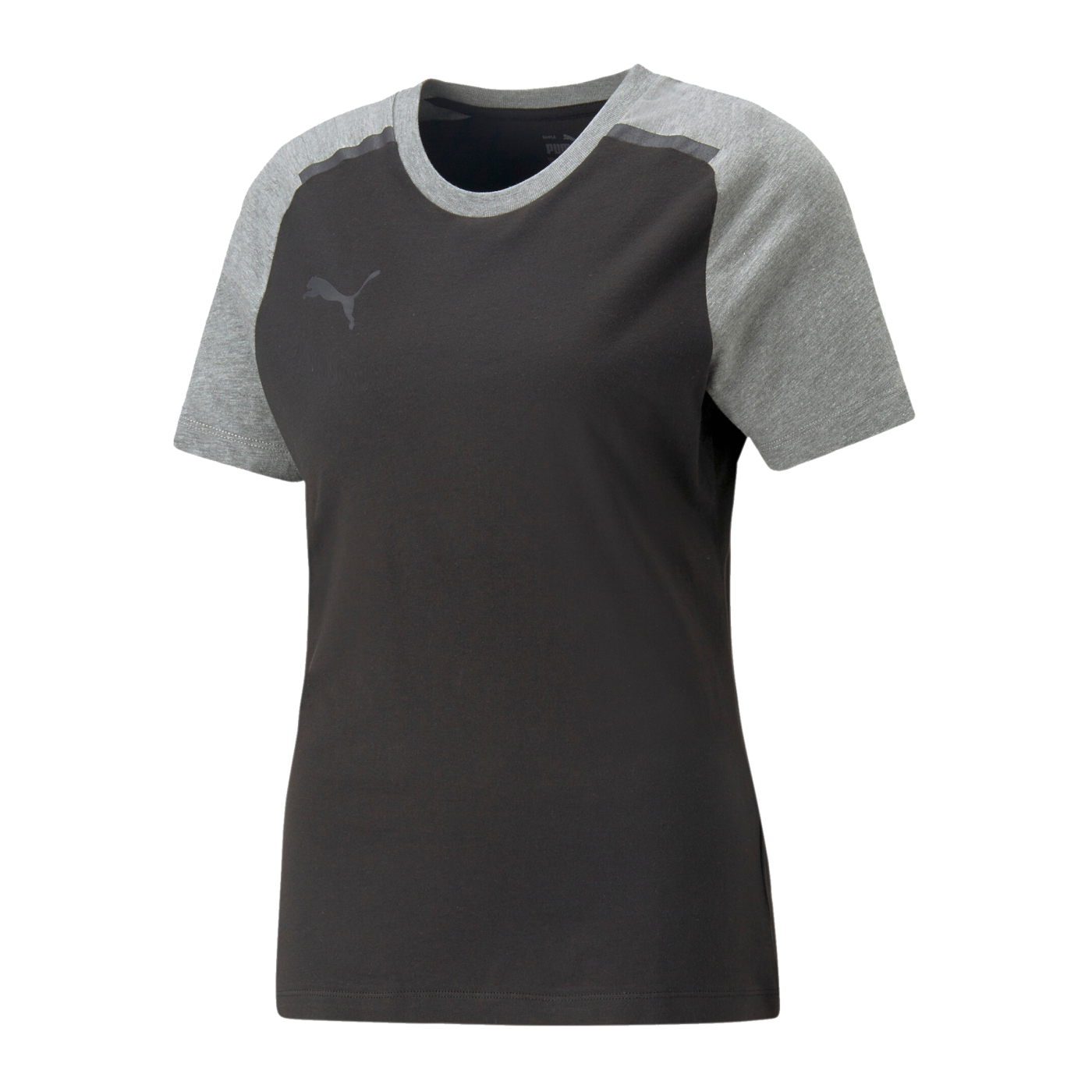 PUMA teamCUP Casuals T-Shirt Damen Schwarz F03