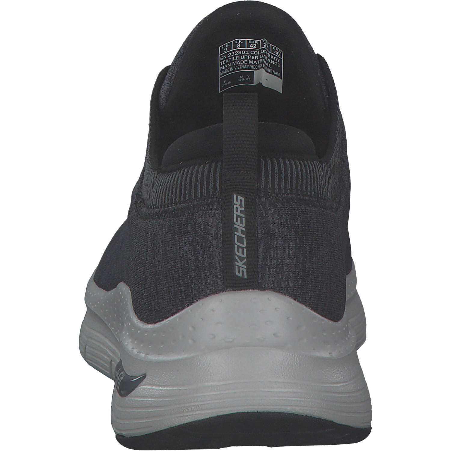 Skechers 232301, Sneakers Low, Herren, Schwarz