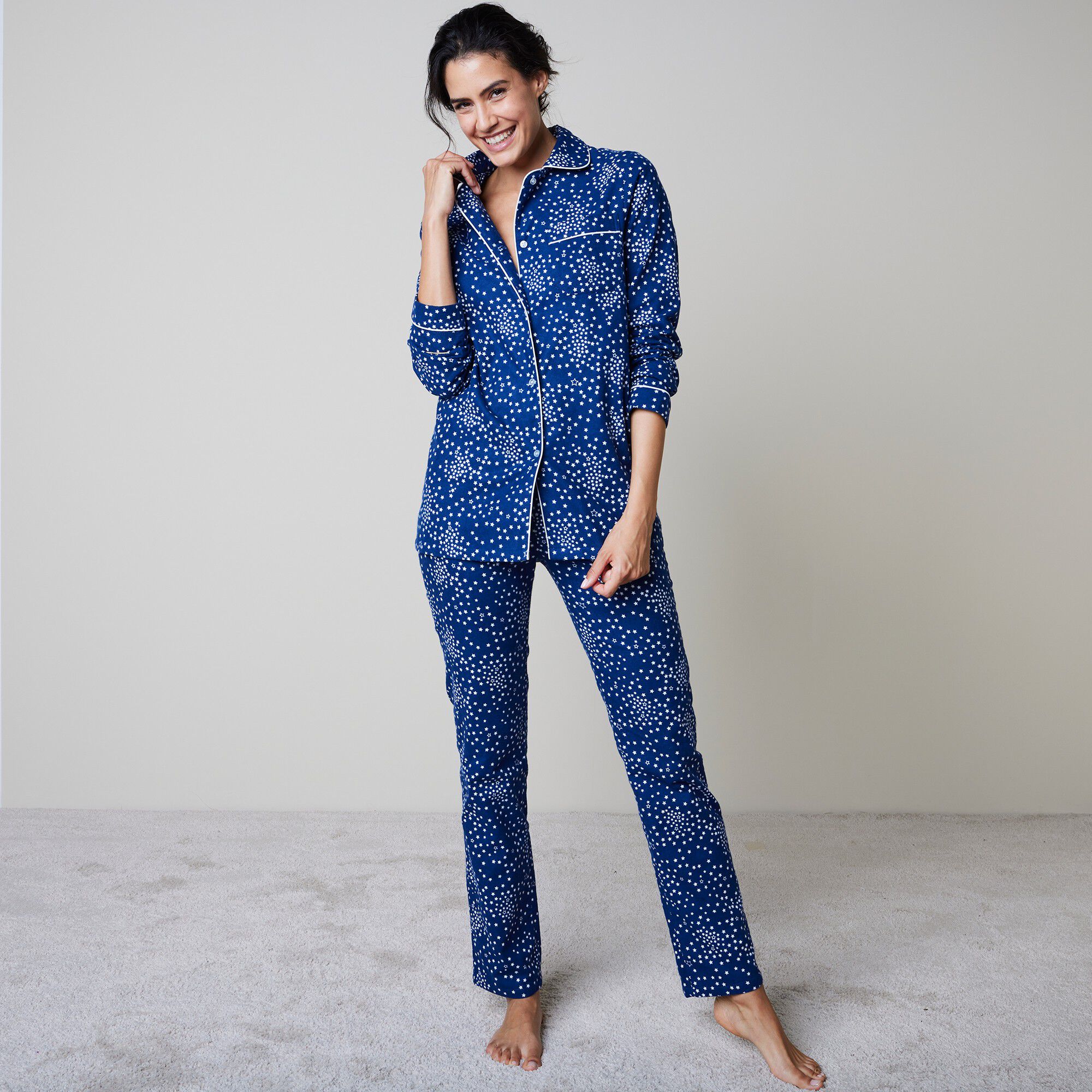 Pyjama pilou imprimé 