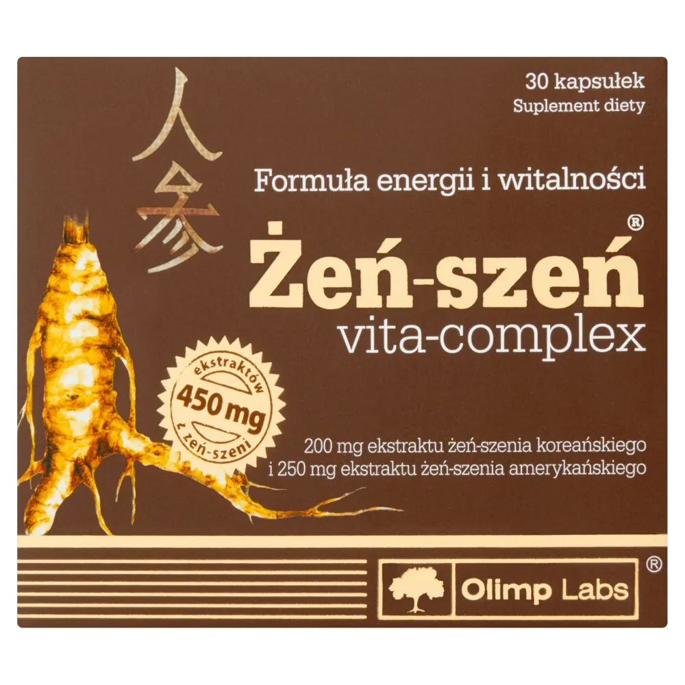 Olimp Ginseng Vita Complex, dodatak prehrani za povećanje energije, kapsule