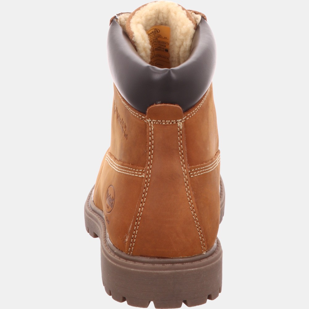 DOCKERS Schnür-Stiefeletten braun