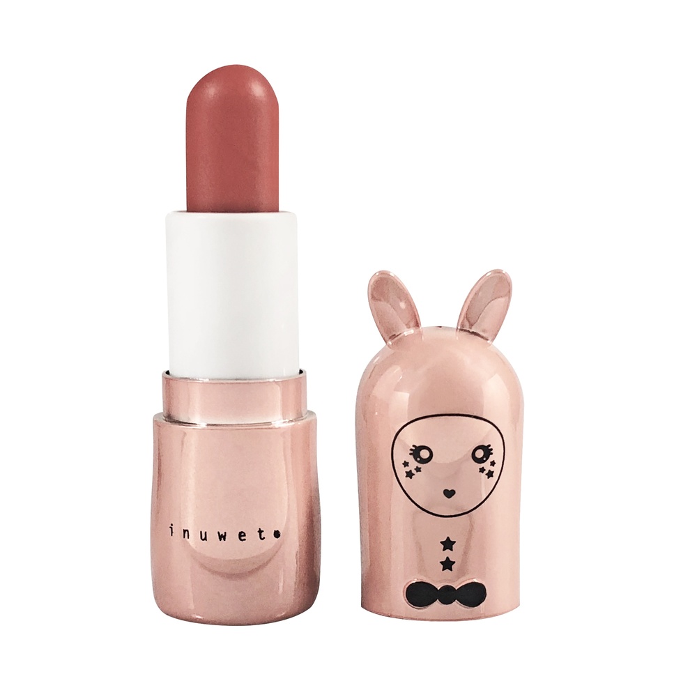 Inuwet Baume à Lèvres Edition Métallique / Rose Beige / Cannelé Baume à lèvres Naturel & Vegan