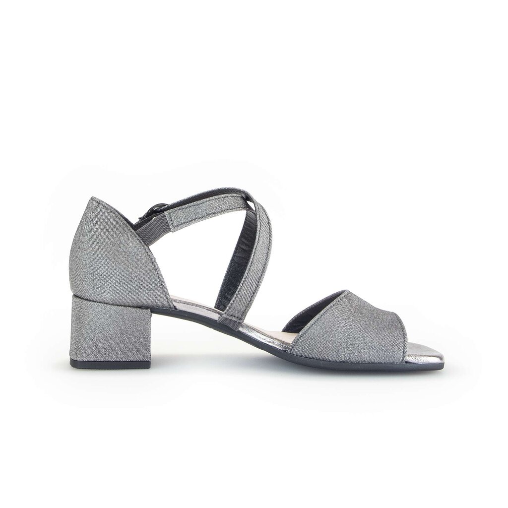 Gabor fashion Riemchensandale grau