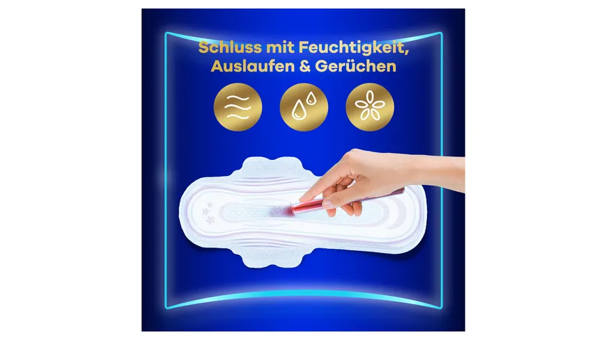 Always ULTRA Damenbinden Secure Night Extra mit Flügeln BigPack 16 Stück