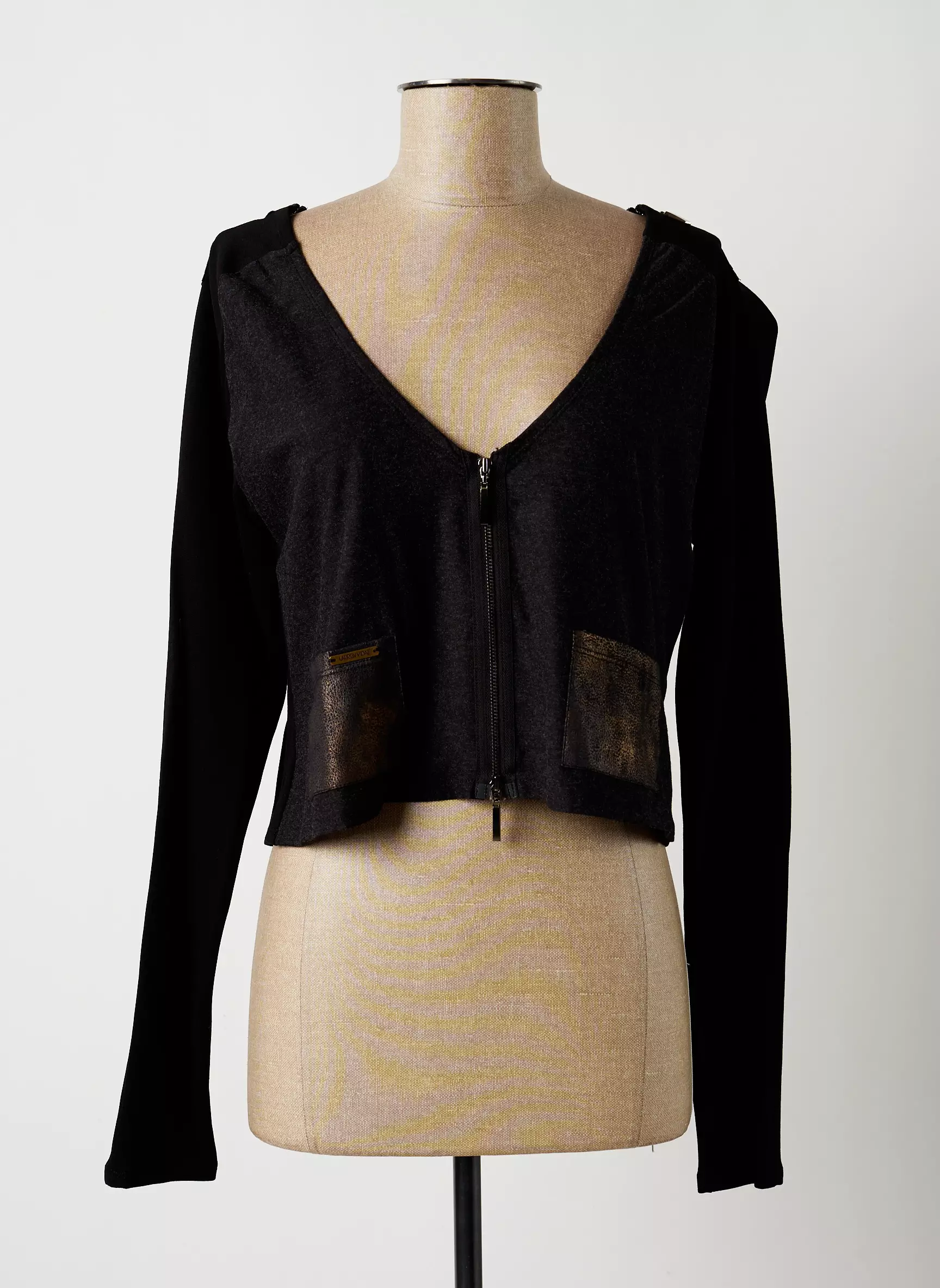 Lauren Vidal Vestecasual Femme couleur noir