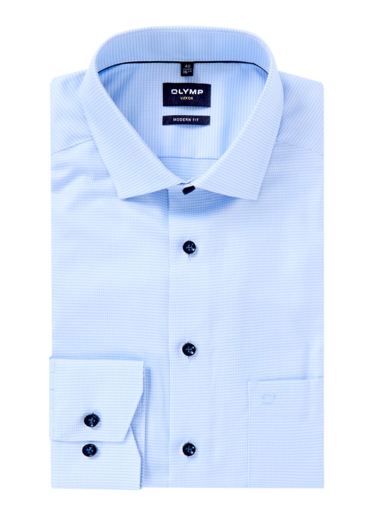 Olymp Luxor modern fit shirt with chest pocket