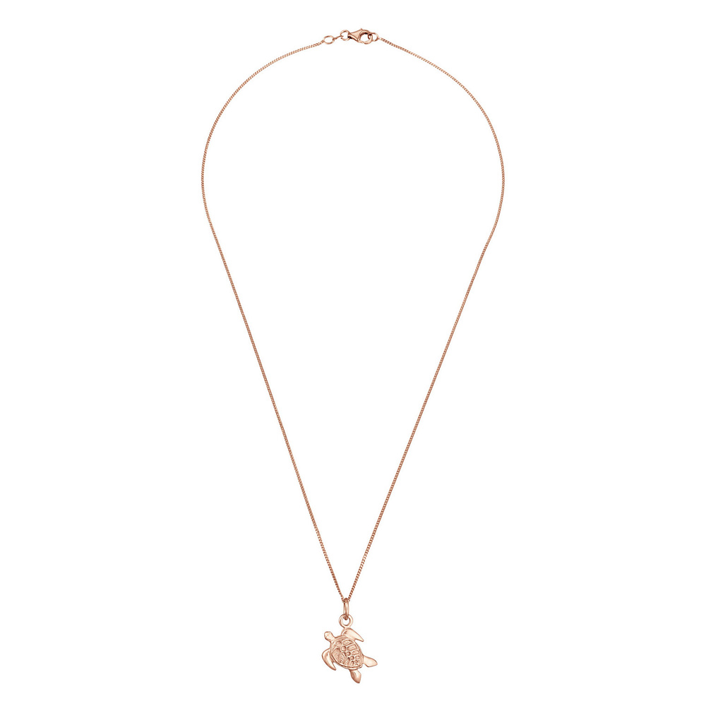 Elli Elli Collier Femmes Char Tortue Pendentif Soleil en Argent Sterling 925 Bijoux
