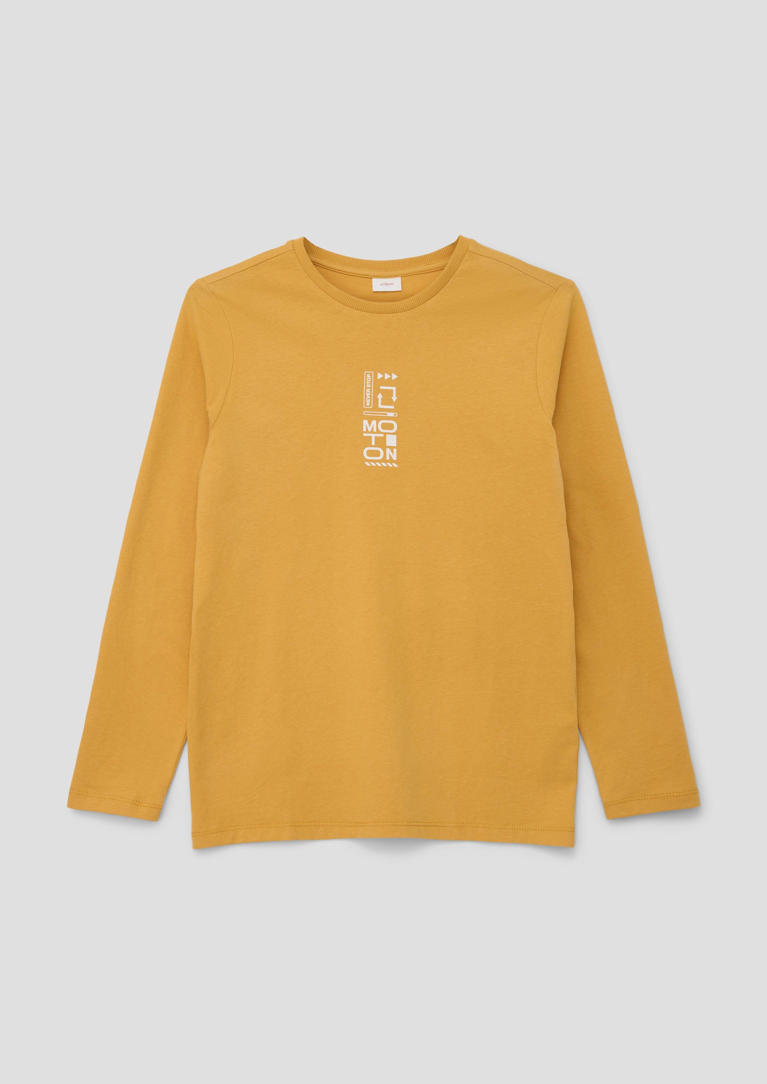 Longsleeve mit Frontprint  2134040-1730