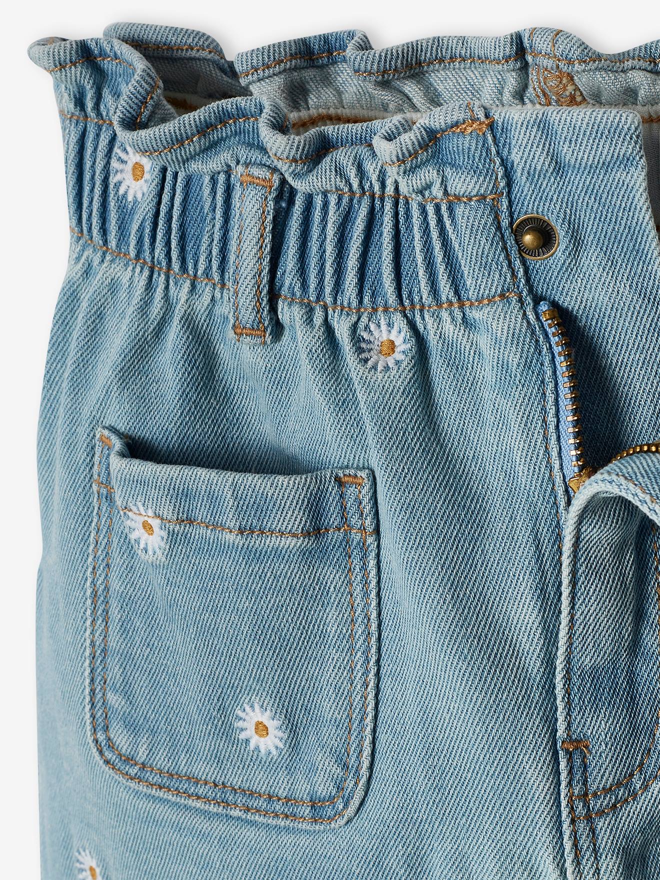 Vertbaudet Mädchen Jeansrock - double stone