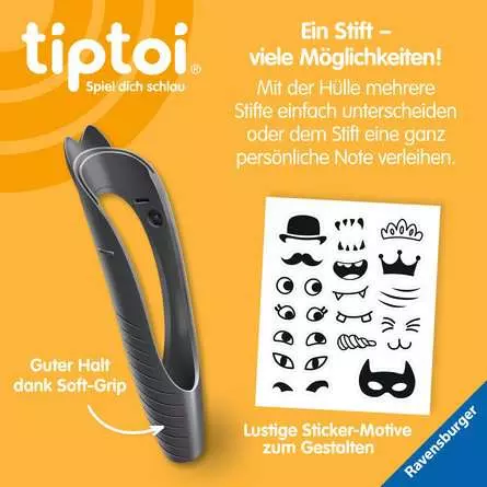 tiptoi® Stift-Hülle zum Wechseln in Schwarz