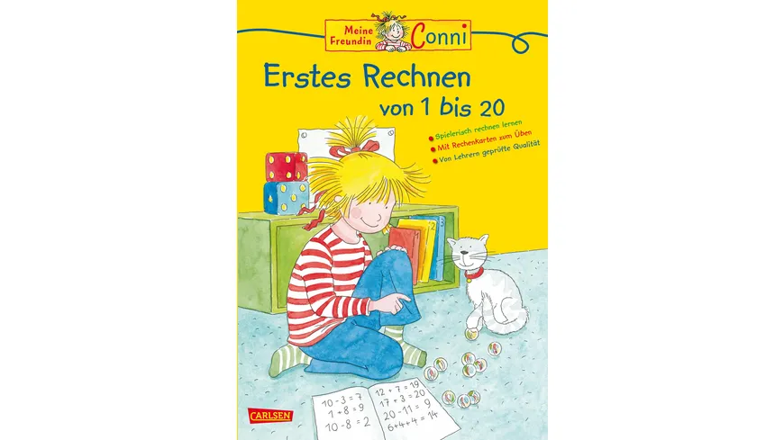 Conni Gelbe Reihe (Beschäftigungsbuch): Conni Erstes Rechnen (Neues Cover)