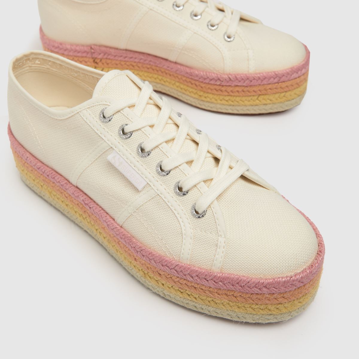 Superga – 2790 – Flerfärgade repsneakers