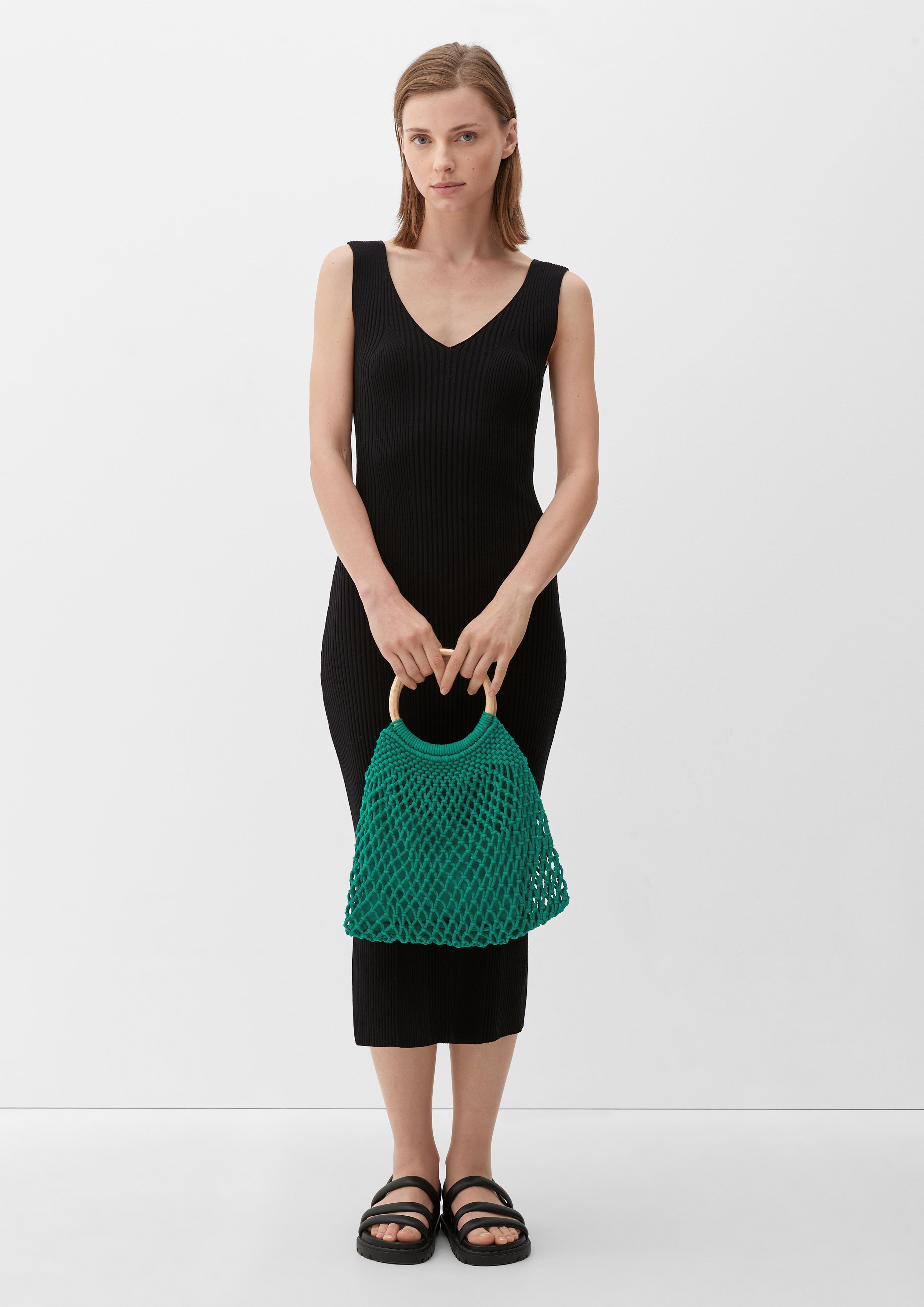 Makramee-Shopper mit Holzgriff  2129936-7646
