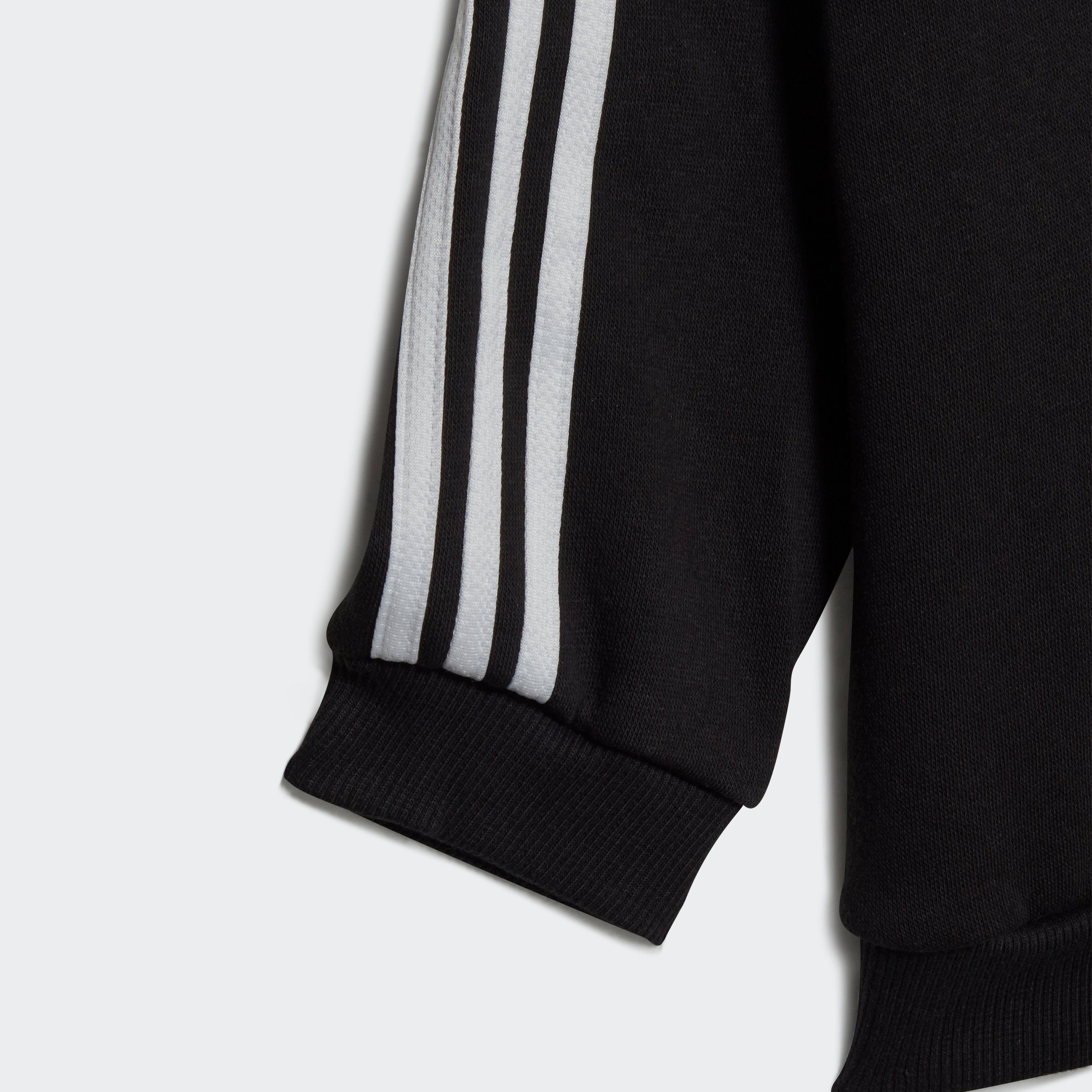 adidas Sportswear Trainingsanzug ESSENTIALS FULLZIP HOODED JOGGINGANZUG (2-tlg)