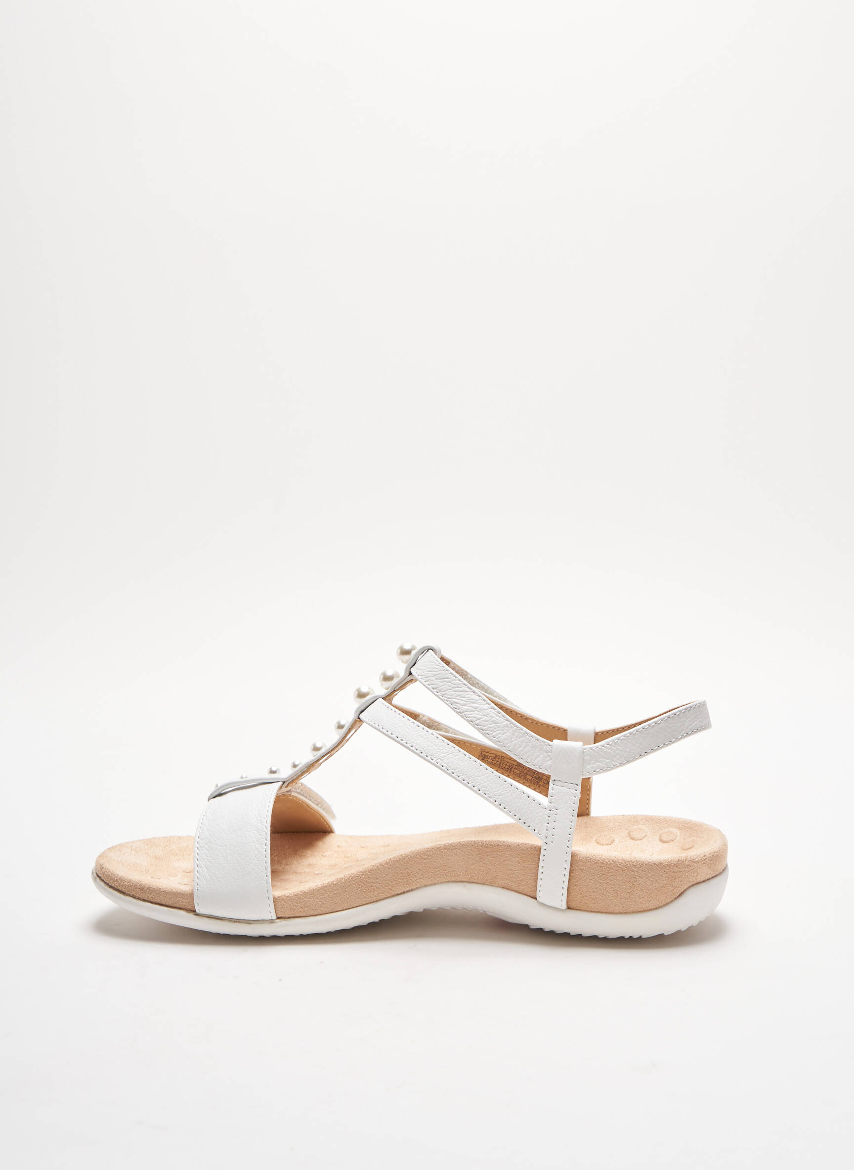 Vionic Sandales Nu Pieds Femme couleur blanc