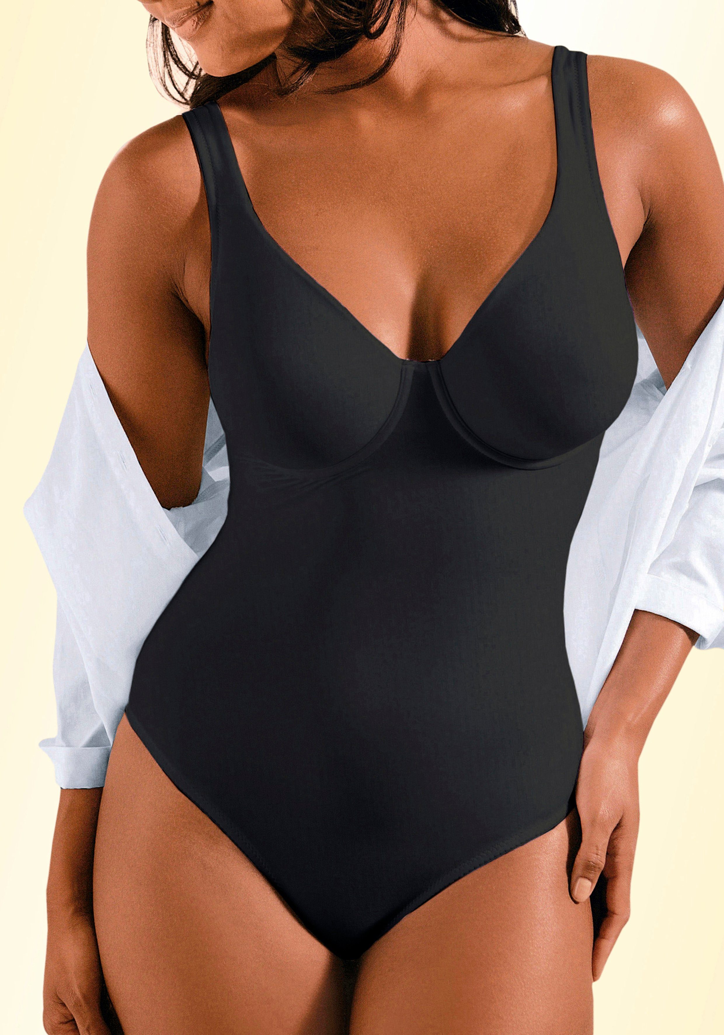 Nuance T-Shirt-Body (2er-Pack) mit Bügel, Basic Dessous