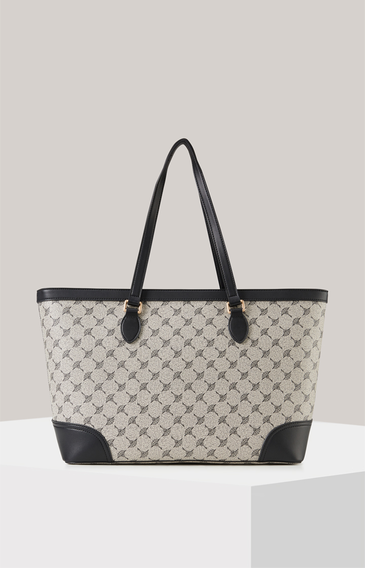 Shopper Mazzolino Edition Mariella in Schwarz/Offwhite