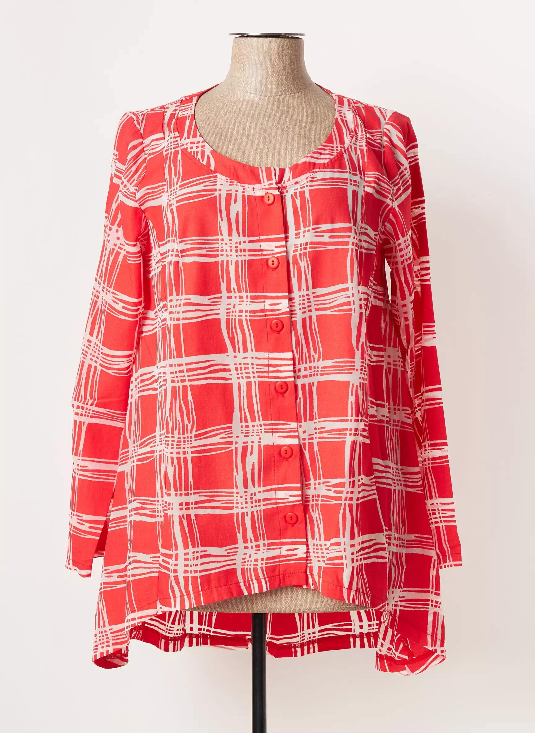 G Oze Chemisiers Femme couleur rouge