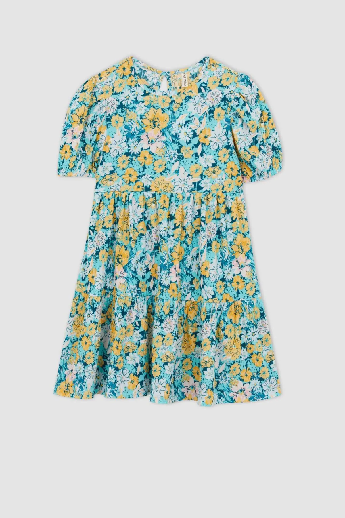 DeFacto  Geblümtes Kurzarmkleid für Mädchen Z5274a623sm