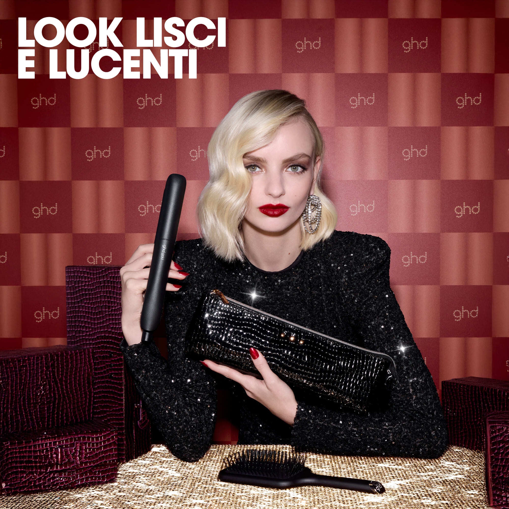 ghd gold® Styler poklon set - Profesionalni pegla za kosu + četka - Poklon setovi za kosu, Pegla za kosu, Četke