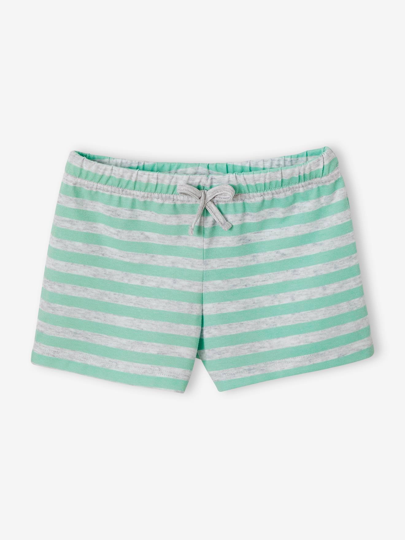 Pyjashort fille DS® La Petite Sirène vert d'eau