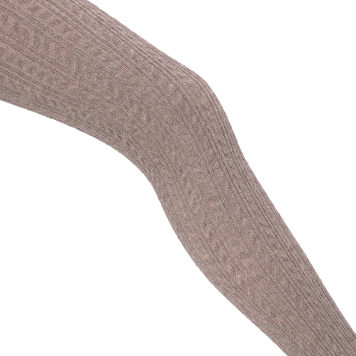 Damen Strumpfhose mit Zopfmuster