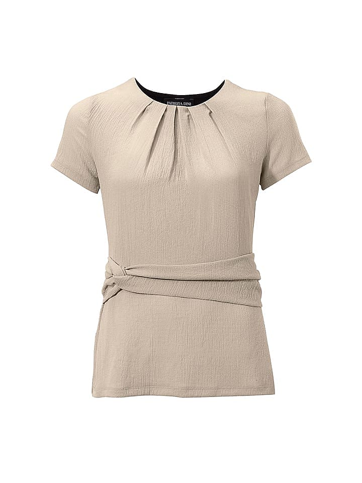 PATRIZIA DINI by heine Shirt in Beige/ Schwarz günstig kaufen 36