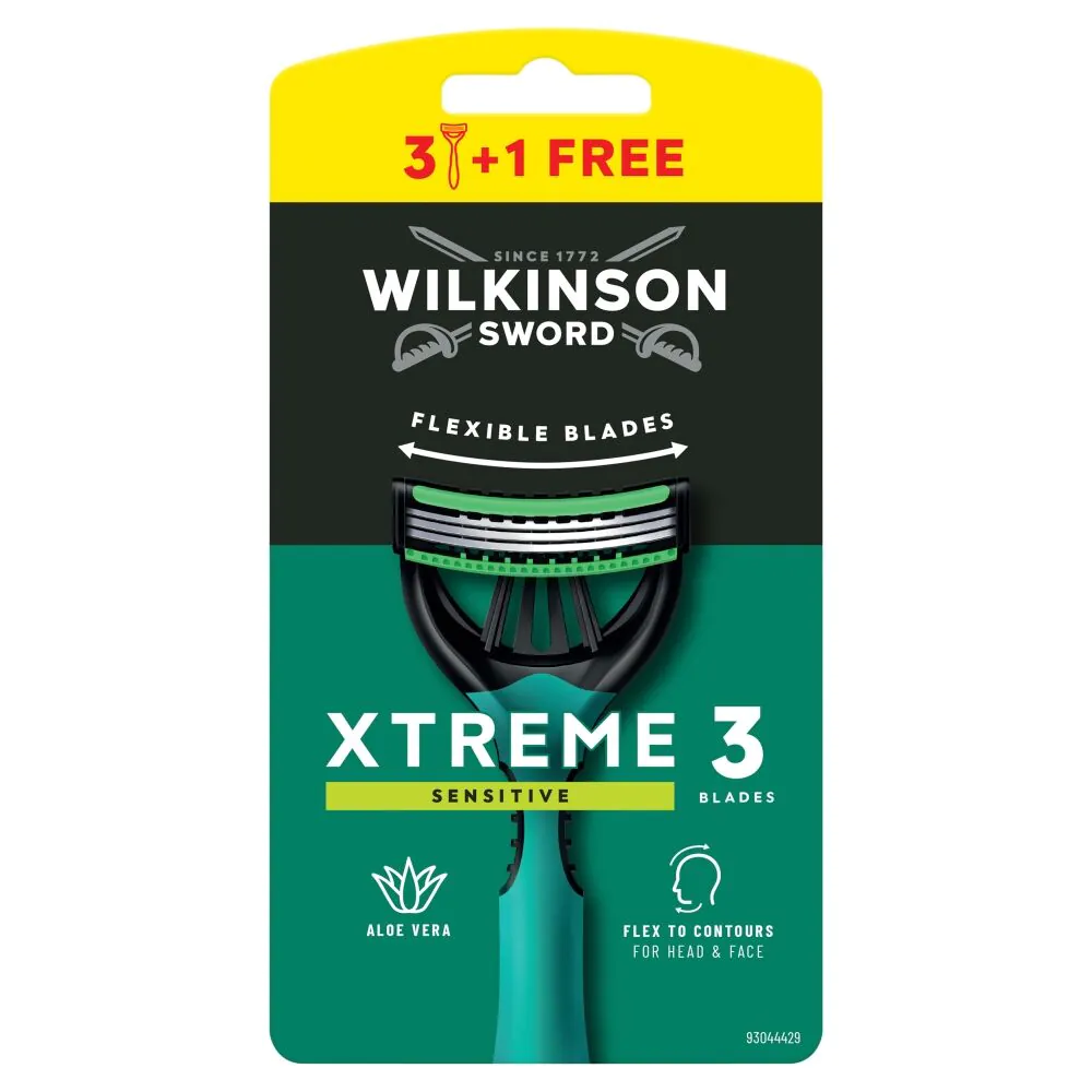 Wilkinson Xtreme3 Sensitive 3+1 Δωρεάν
