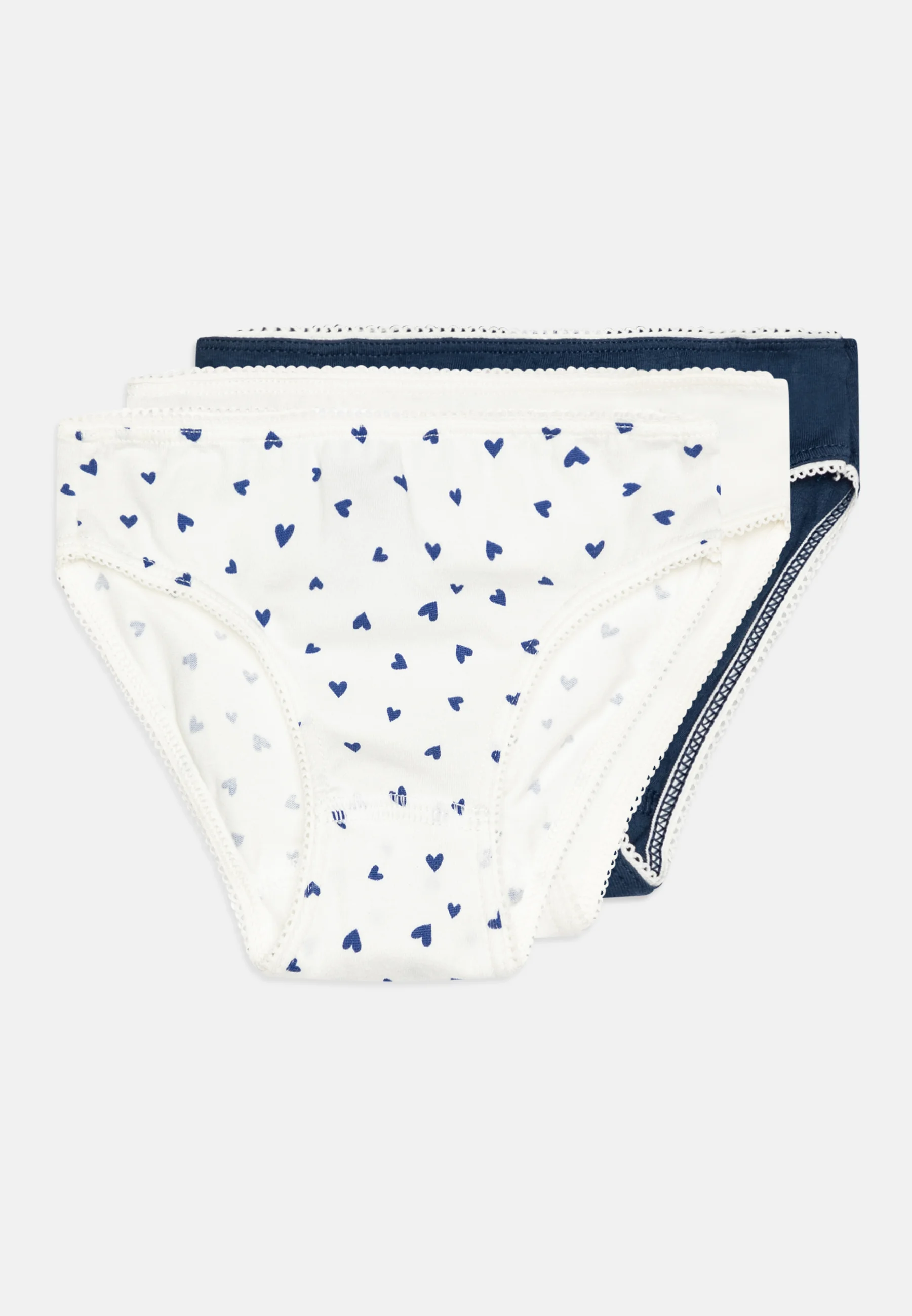 Petit Bateau KIDS CULOTTES HIGH RISE 3 PACK - Braguitas