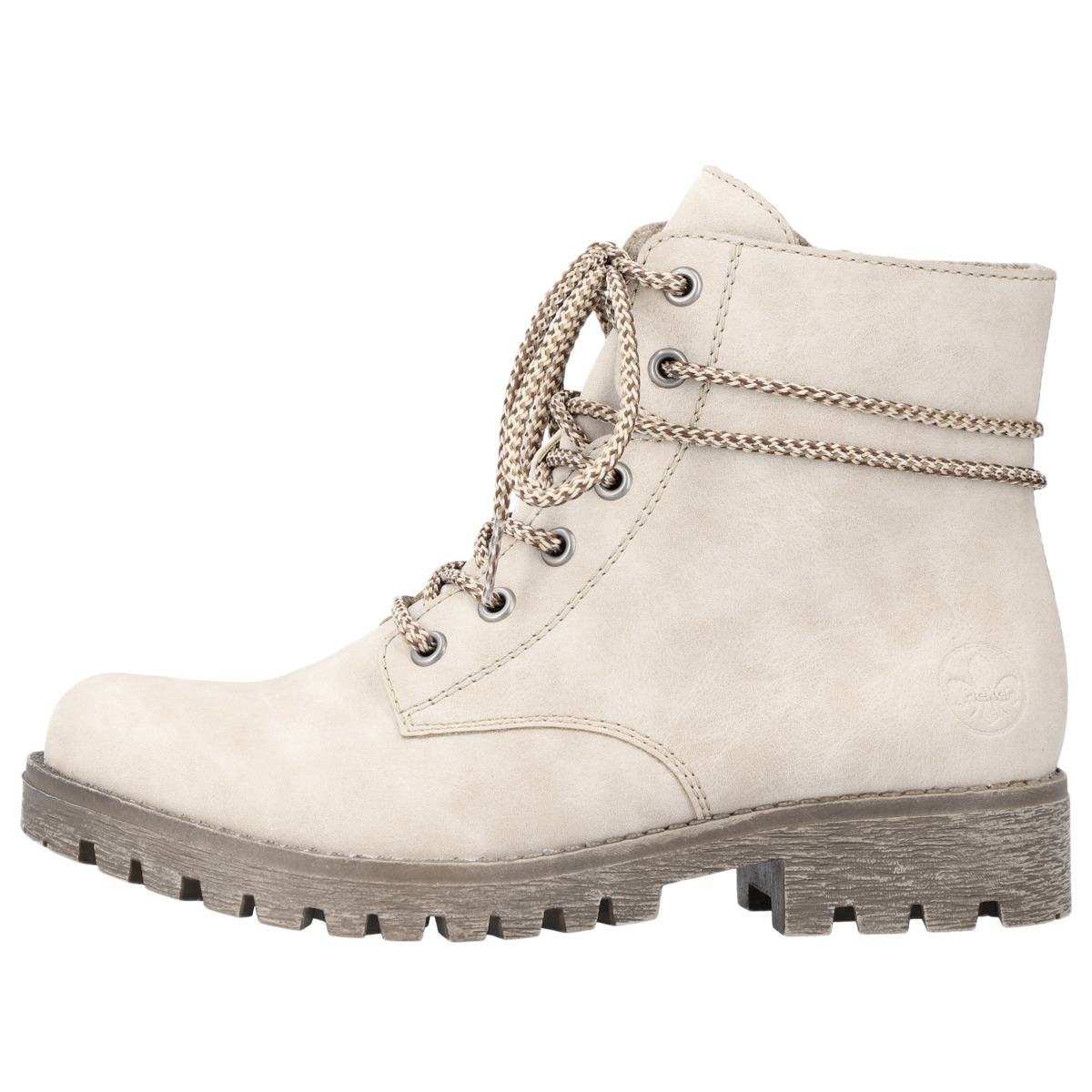 Rieker 78538 Schnürboots creme