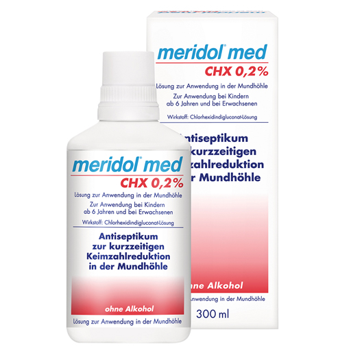 MERIDOL med CHX 0,2% Spülung  300 ml  Lösung