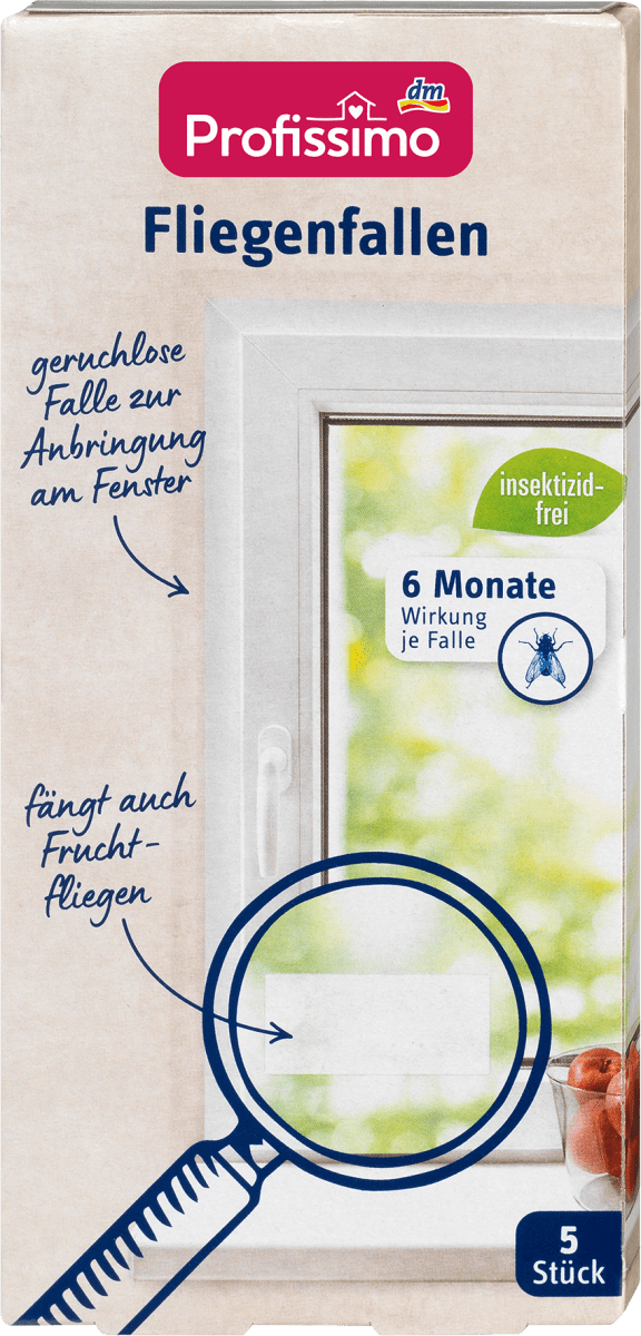 Fliegenfallen, 5 St