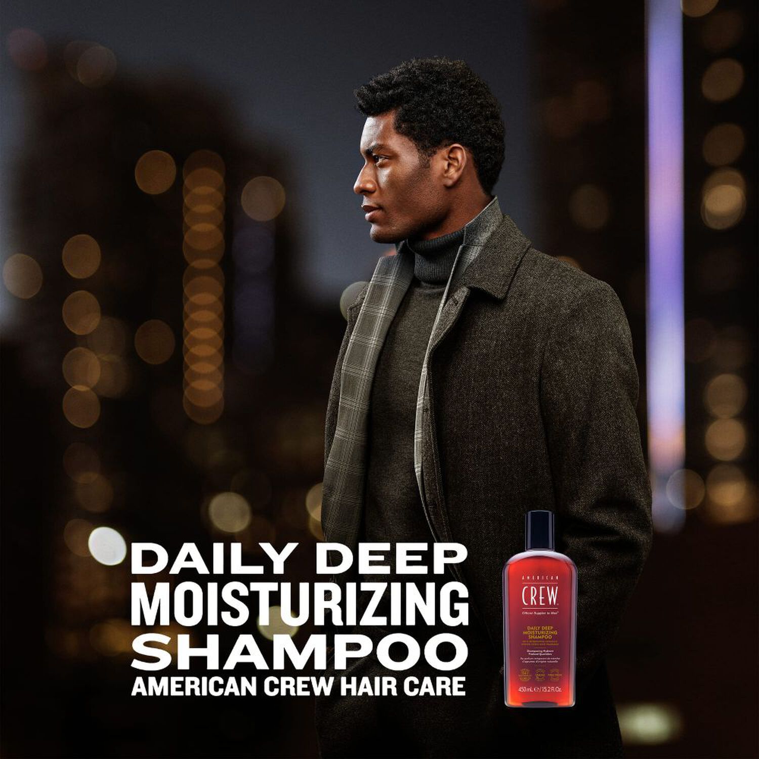 American Crew DAILY DEEP MOISTURIZING Shampoing Quotidien Hydratant