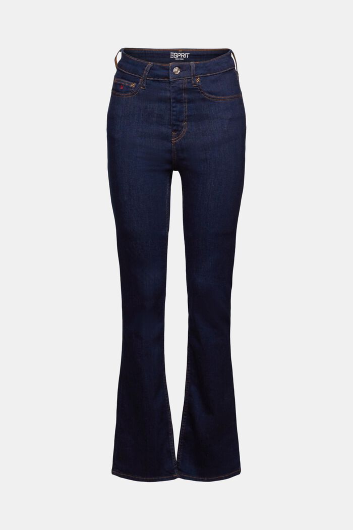 Bootcut Jeans mit hohem Bund