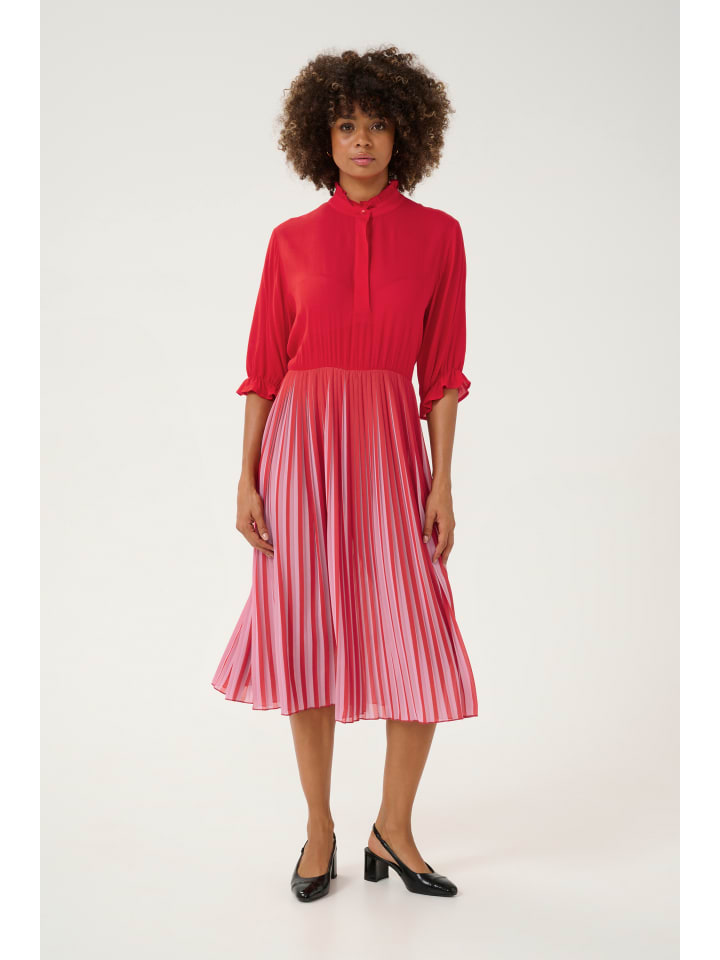 CULTURE Kleid CUcesseli in Fiery Red günstig kaufen