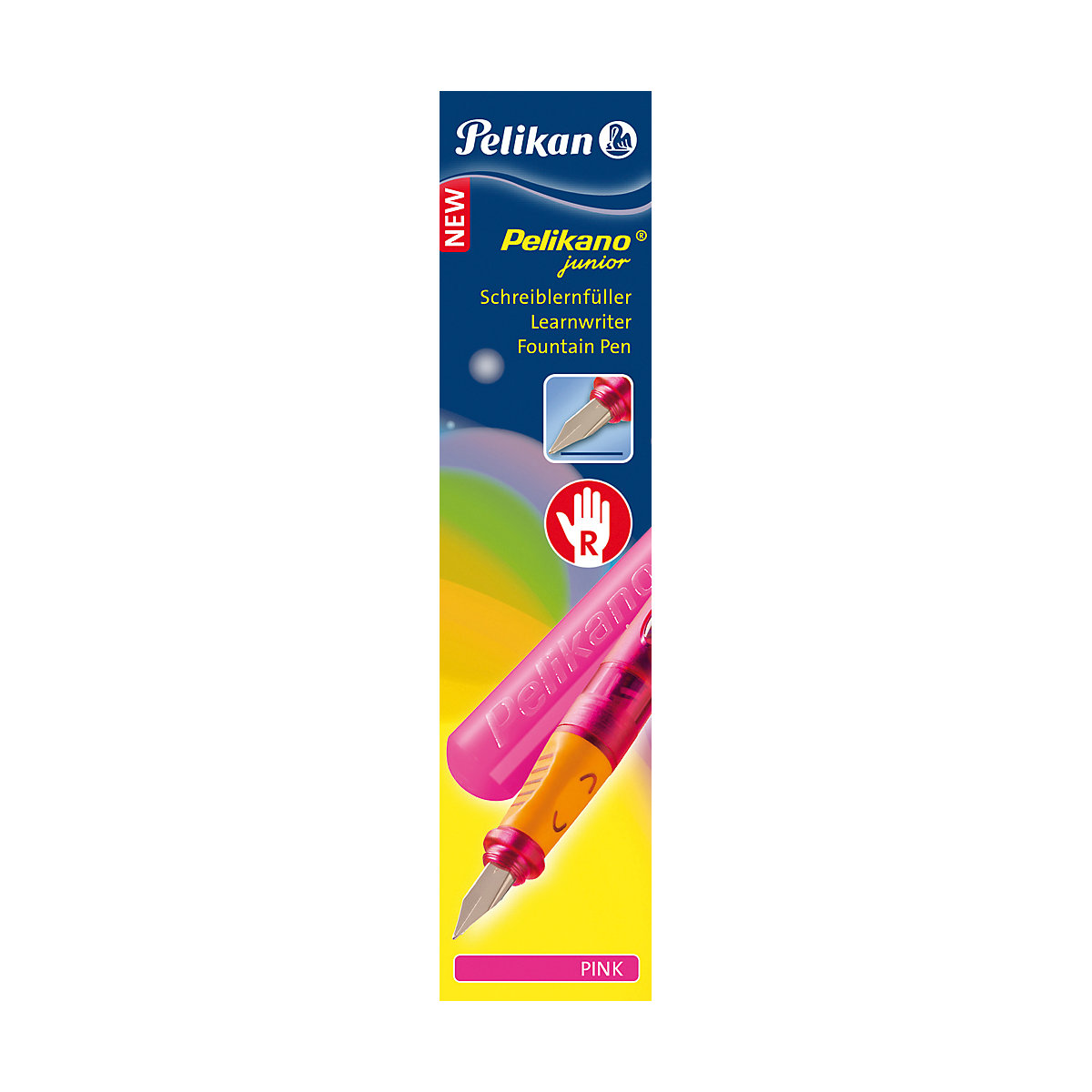 Pelikano Junior Schreiblernfüller pink, Rechtshänder