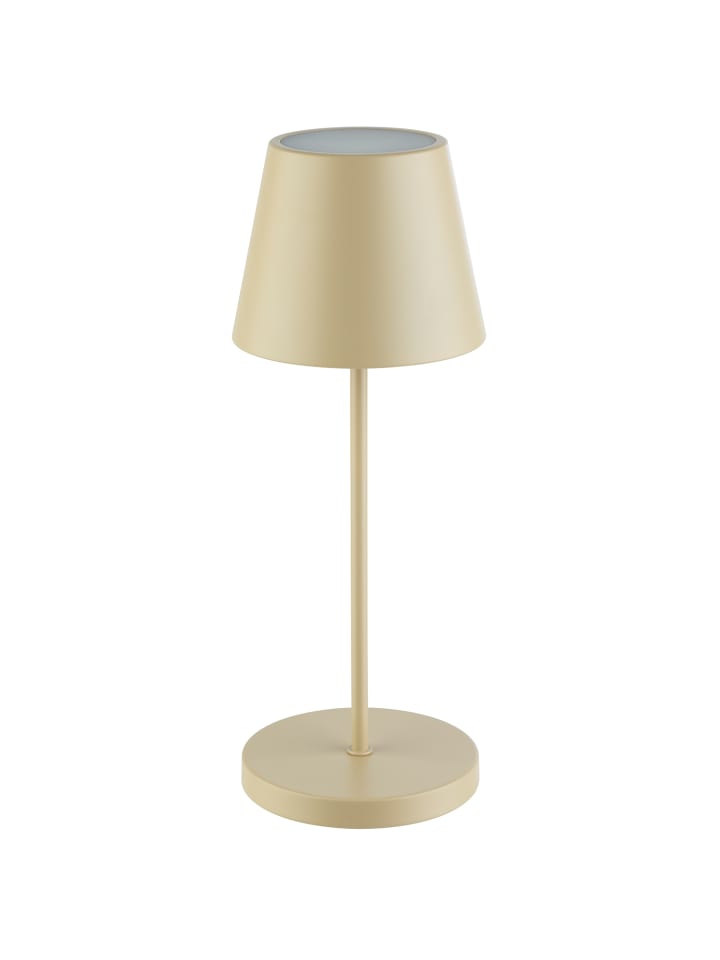 APS Tischleuchte in sand,  Ø 11 cm, H: 30,5 cm, B: 11 cm, L: 11 cm, Metall günstig kaufen onesize