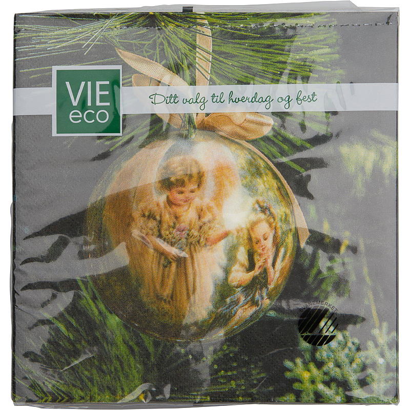 Vie Eco Servietter 20-pk 33x33 cm juledesign