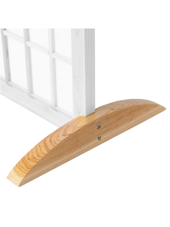 Homestyle4u Raumteiler Standfuß in Hellbraun günstig kaufen onesize