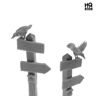 HQ Resin - Ravens Basing Kit