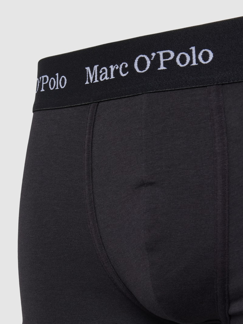 Trunks in unifarbenem Design im 3er-Pack in schwarz