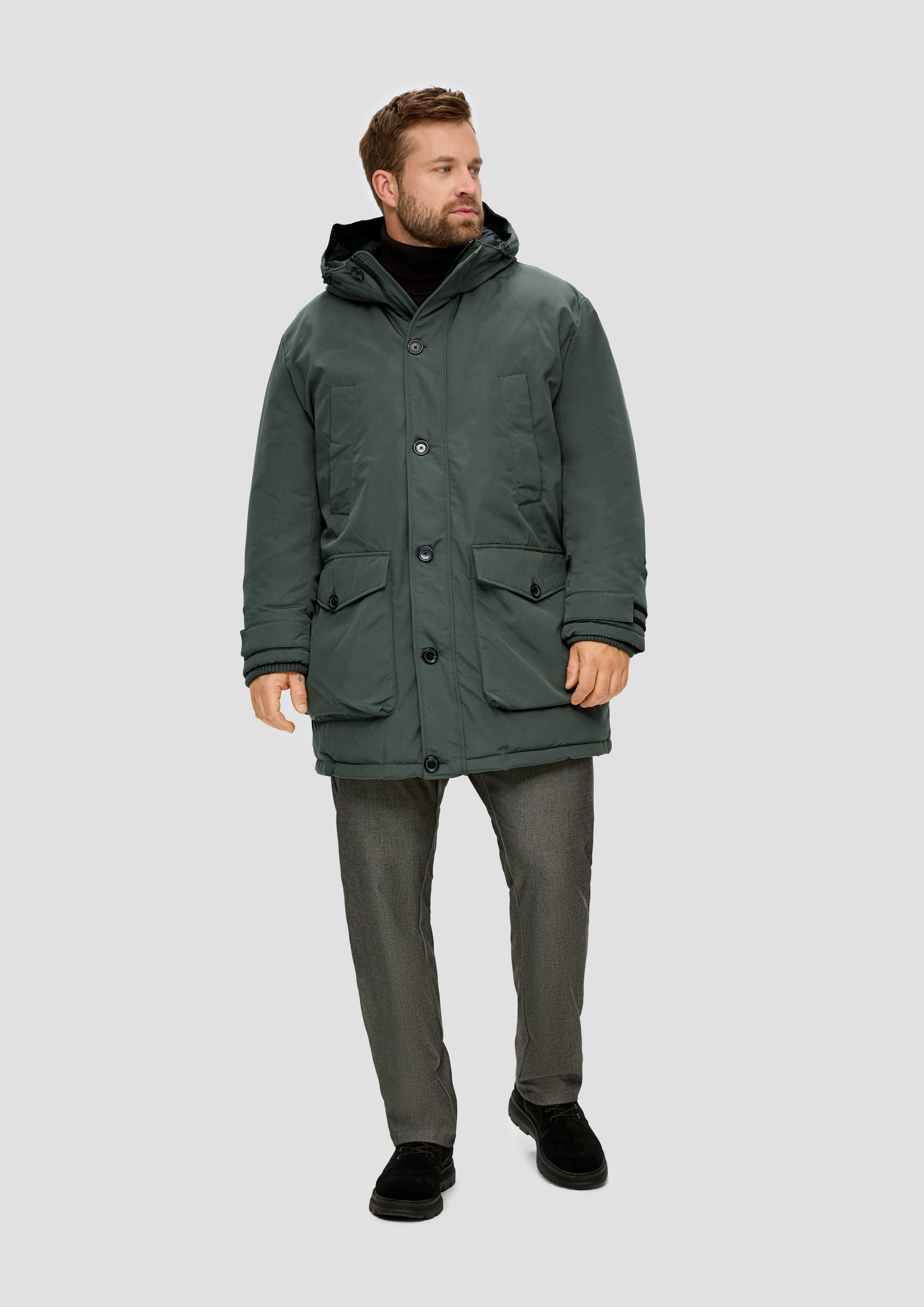 Wattierter Parka mit vielen Taschen  2137170-7909