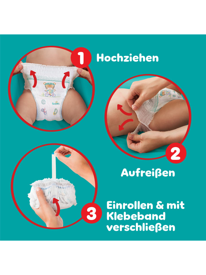 Pampers Pampers Baby-Dry Pants Größe 8, 117 Windeln, 17kg  günstig kaufen 8