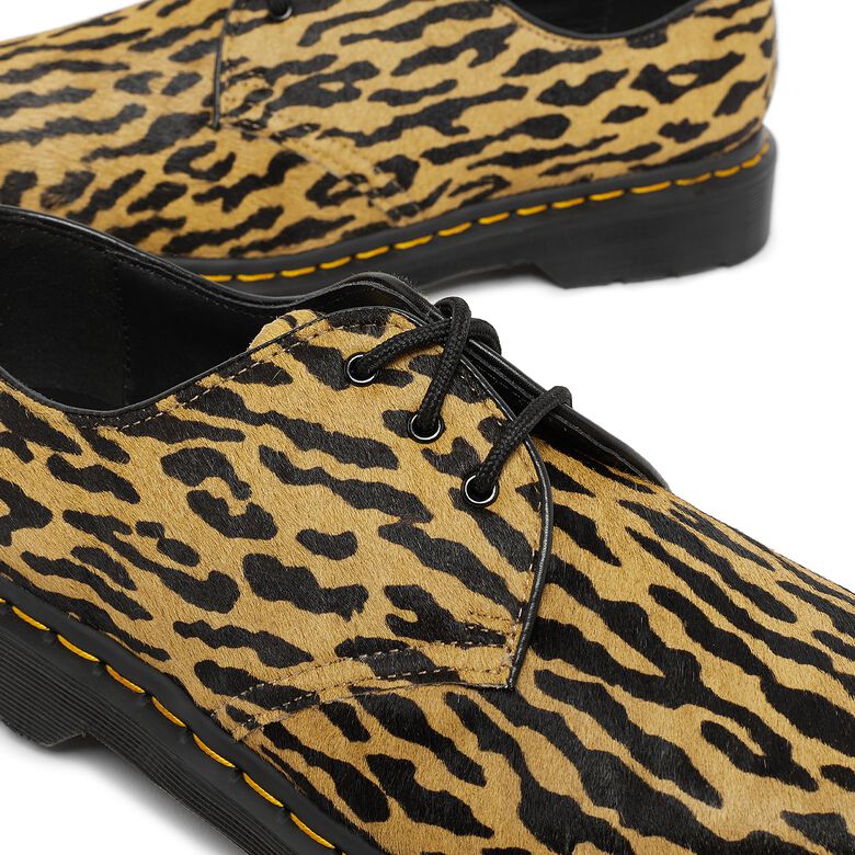 Dr. Martens x Wacko Maria Camel+Black Tiger Camo Hair On